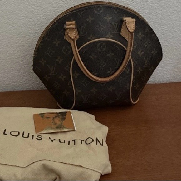 Louis Vuitton Ellipse Satchel PM Brown Leather/Canvas - Picture 1 of 9